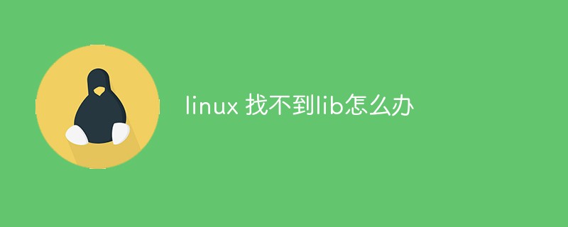 linux 找不到lib怎么办