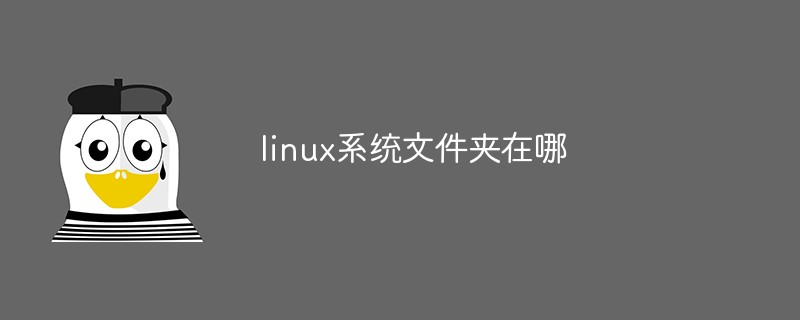 linux系统文件夹在哪