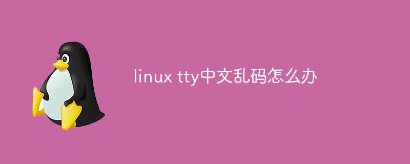 linux tty中文乱码怎么办